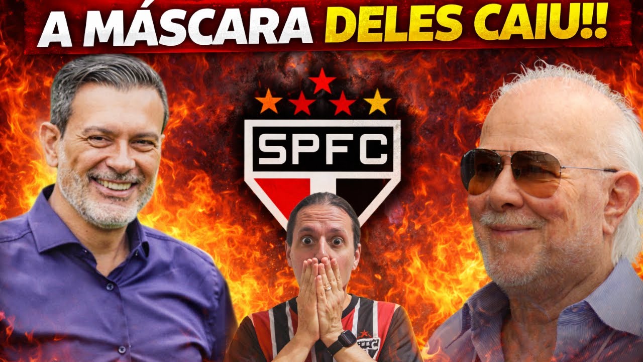 🚨SPFC AO VIVO: Massis discute com torcida! FORA Rui Costa?