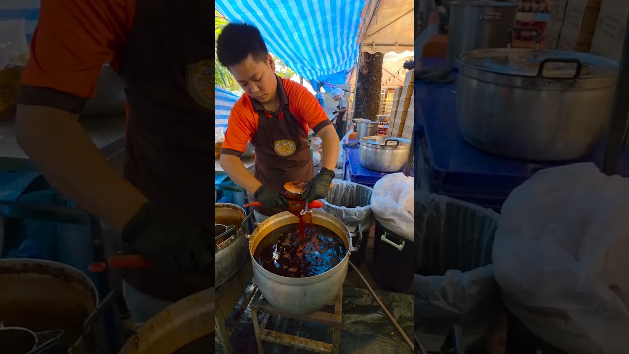 ยังแรงไม่เลิก การ์ฟู่ว์ที่ไหนก็ขายดี หม้อยักษ์แปบเดียวหมด