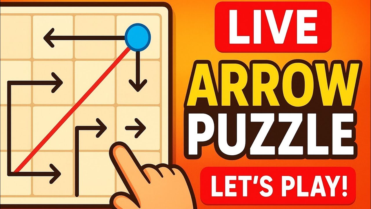 Arrow Puzzle | Day 4 Live | Aao Saath Khelein 🎮  