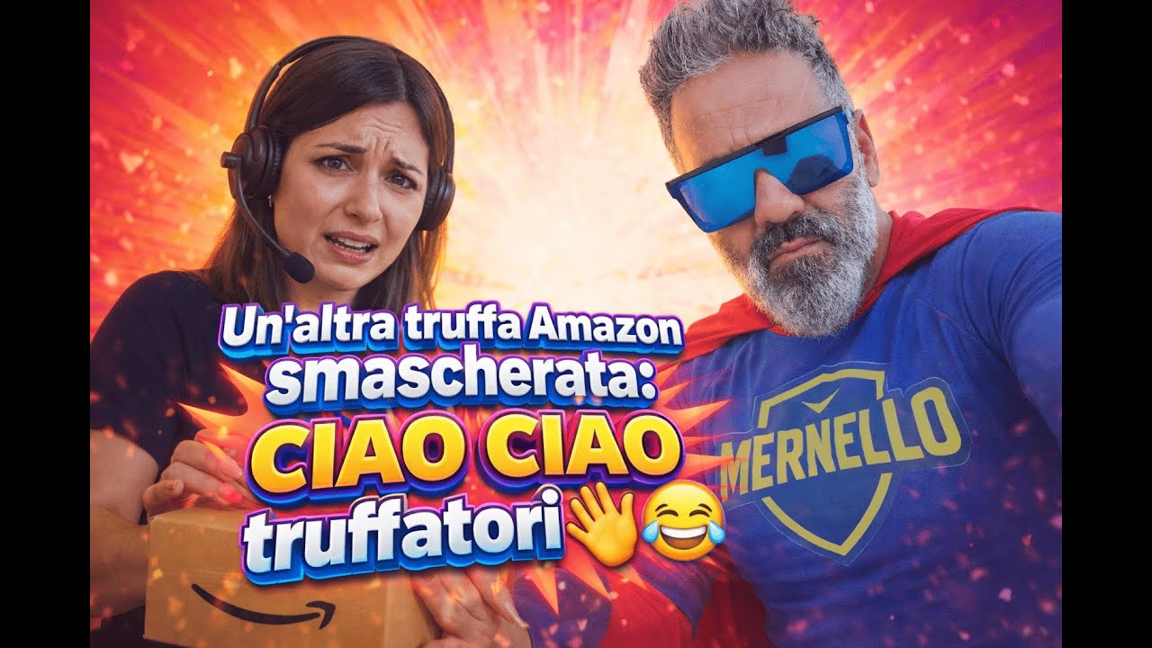 Un&rsquo;altra truffa Amazon smascherata: CIAO CIAO truffatori 👋😂