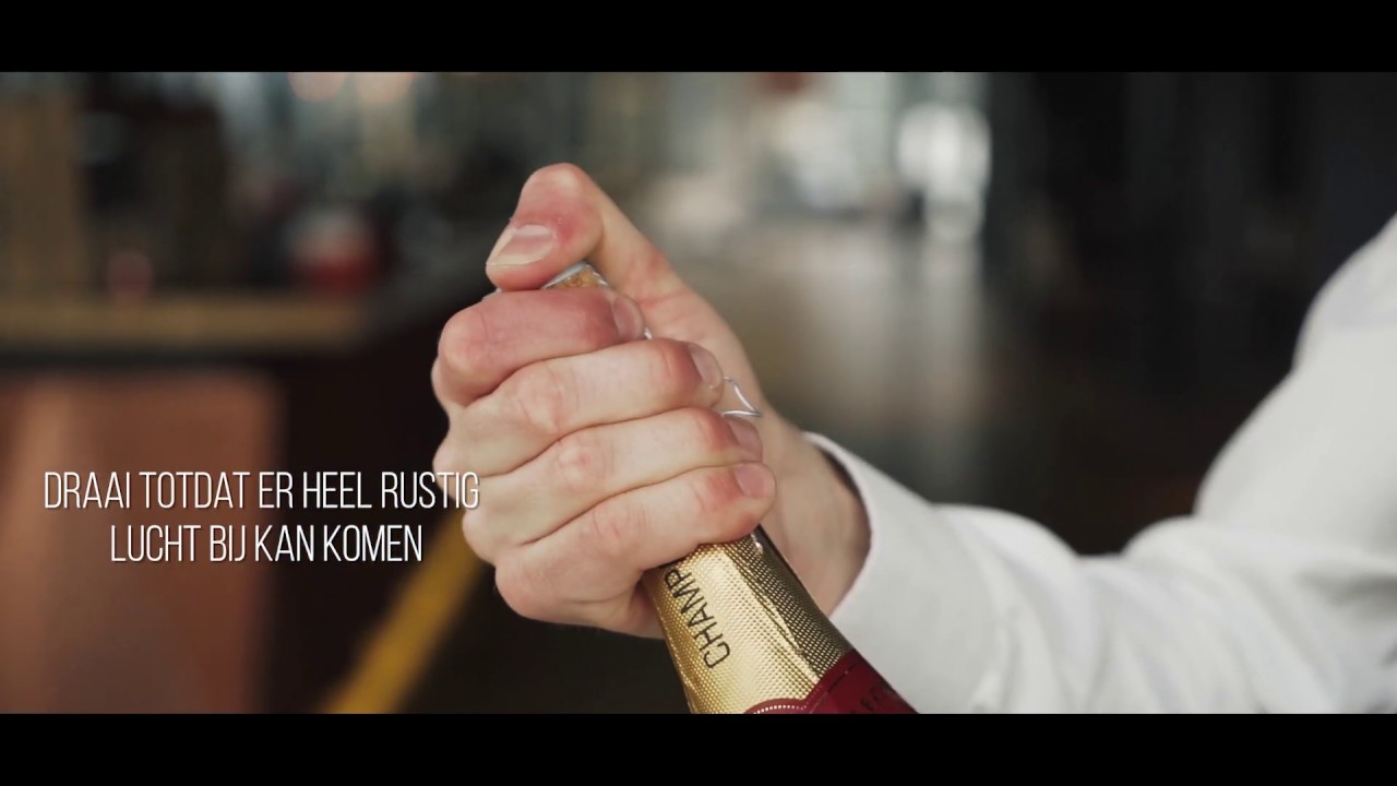 Piekfijn | instructievideo | Champagnefles openen