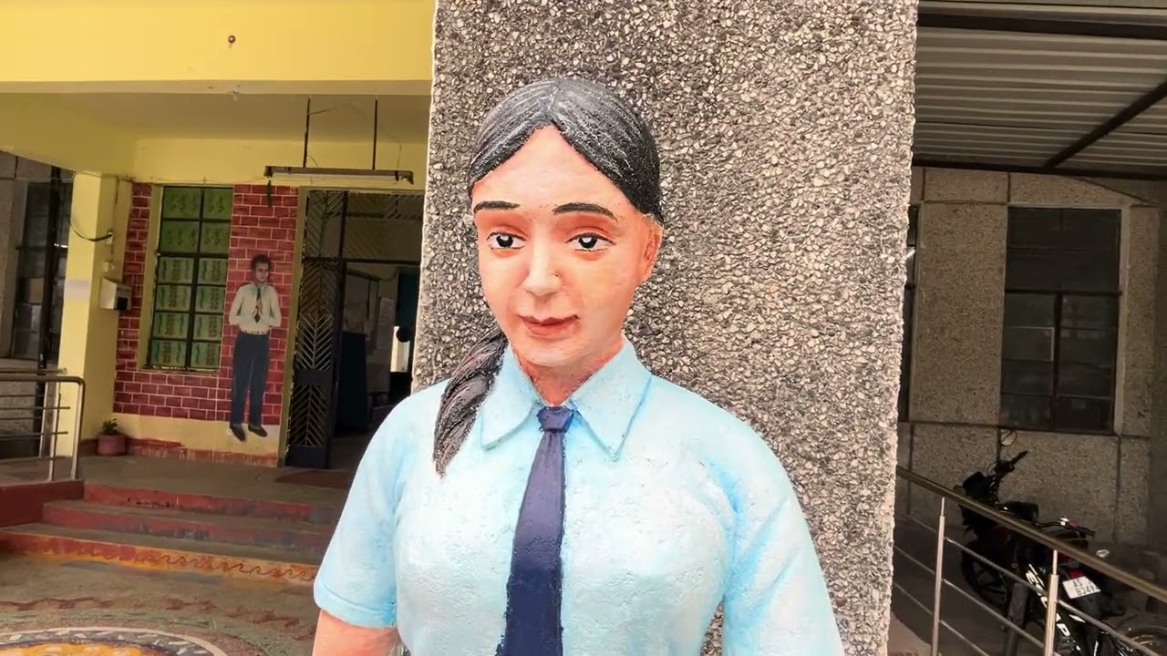 JNV LAKHIMPUR, ASSAM SCULPTUR PAINTING #vlog #vlogger #vlogging #newblog #vlog #school #nvs #jnv  