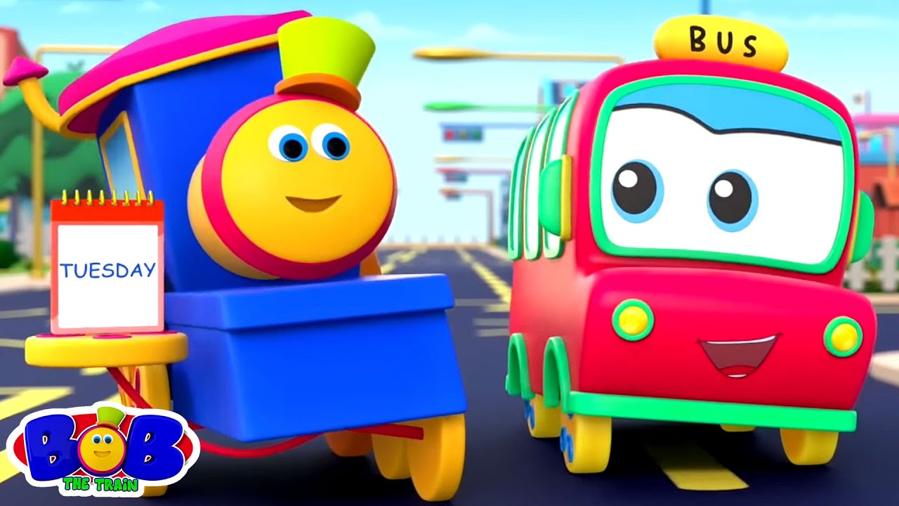 Canción de Los Días de La Semana y Más Dibujos animados Divertidos para Niños