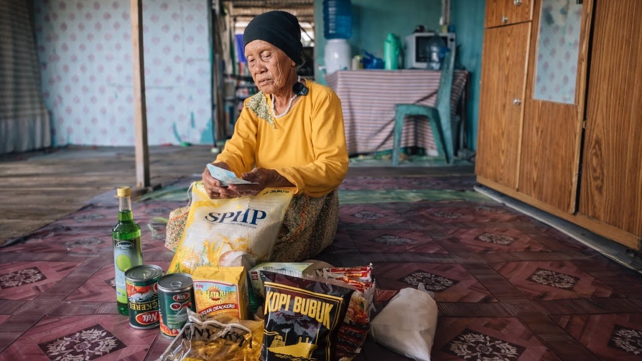 Mak Lebah Dapat Sedekah Ramadhan.. Mak Tak Pandai Tengok Jam