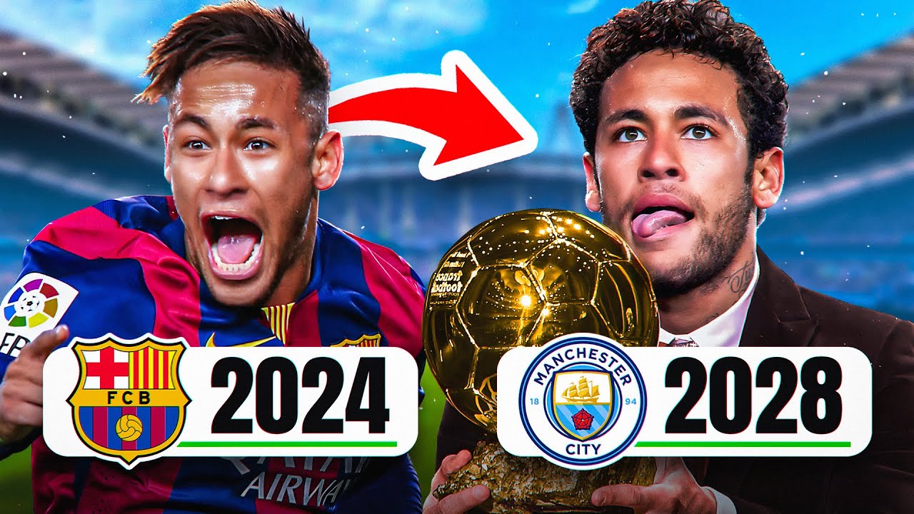 Ich habe die KARRIERE VON NEYMAR JR NEU GESPIELT 🇧🇷🌟