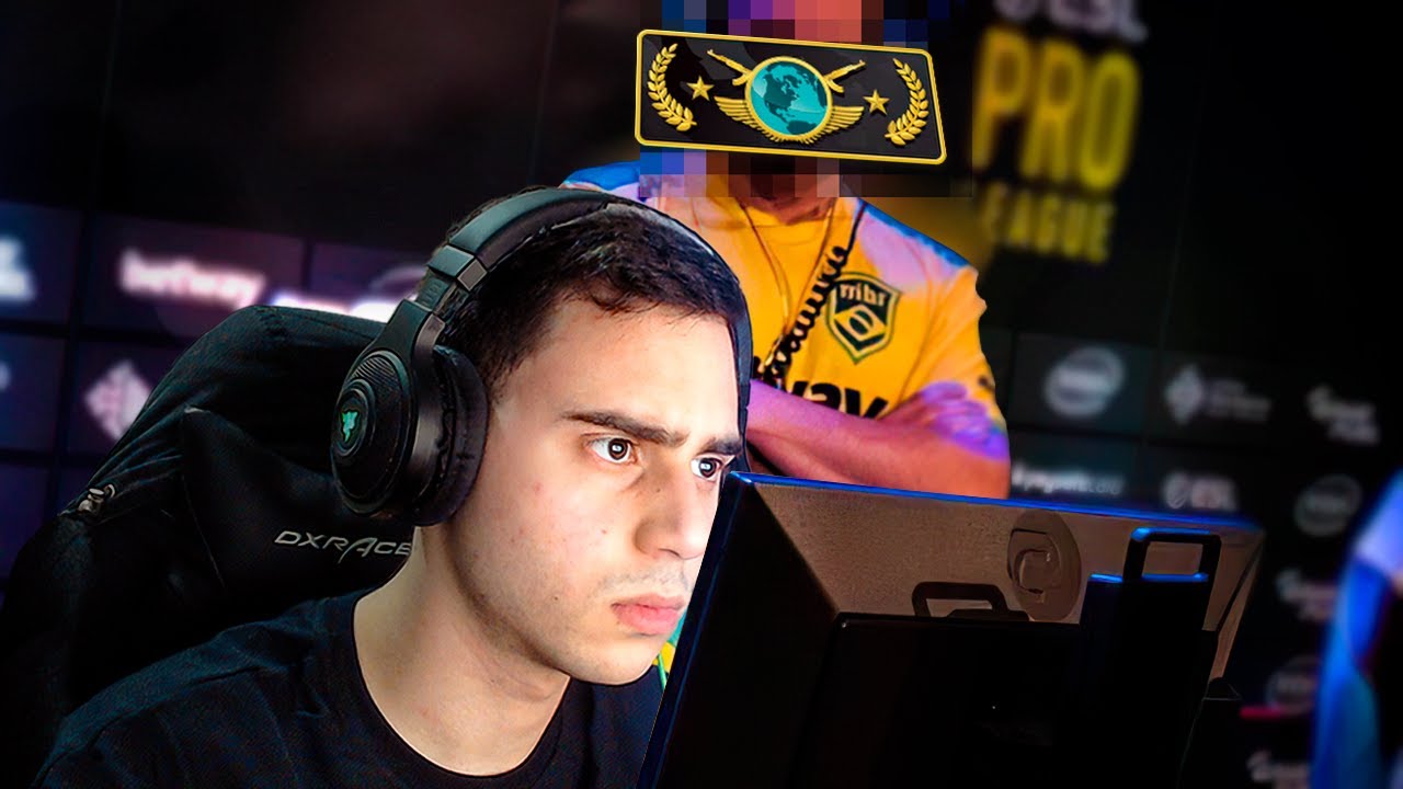 Contratei um COACH GLOBAL para me ajudar a upar de PATENTE no CS:GO...