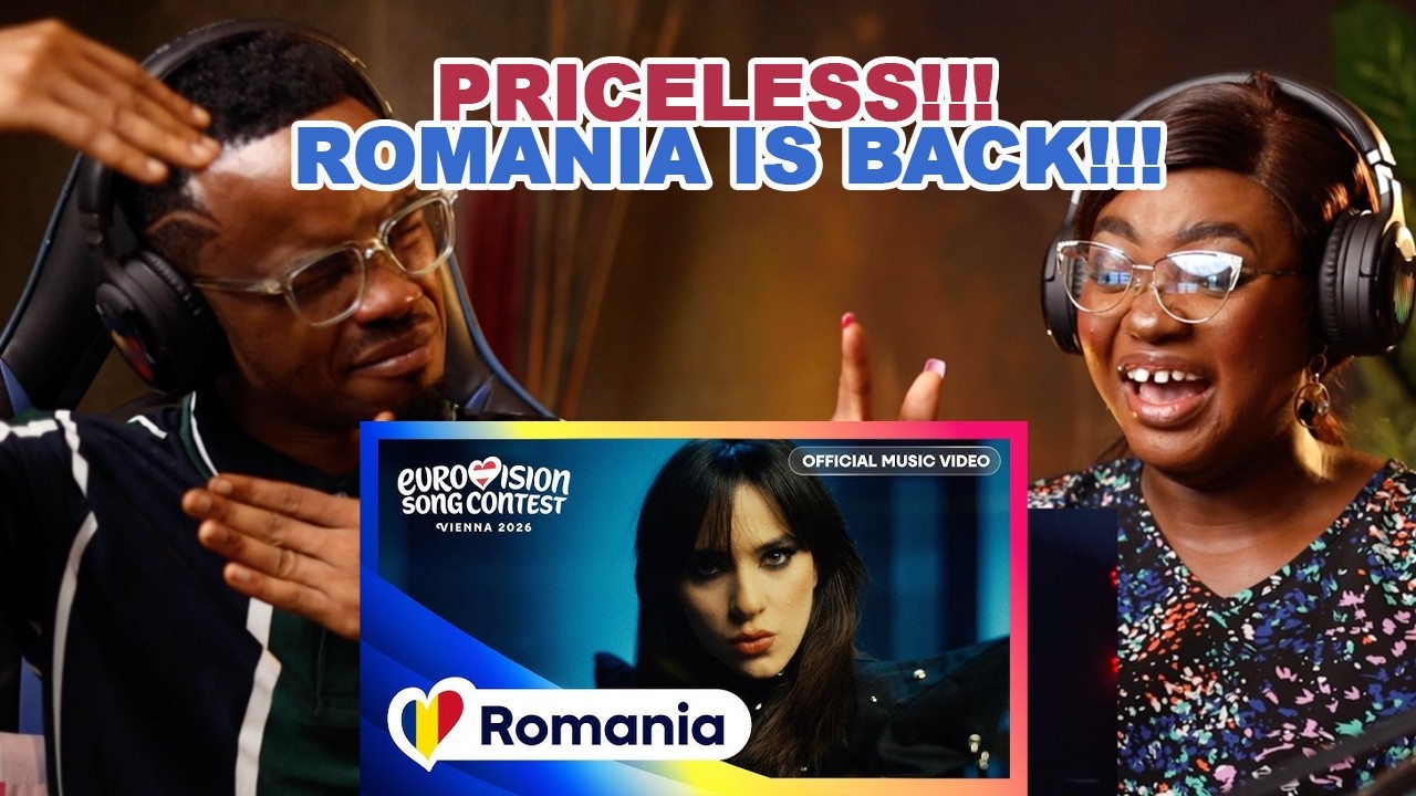 Alexandra Căpitănescu - Choke Me | Romania 🇷🇴 | Official Music Vid I REACTION| #Eurovision2026