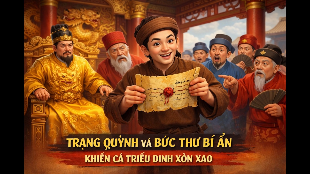 Trạng Quỳnh Và Bức Thư Bí Ẩn Khiến Cả Triều Đình Xôn Xao