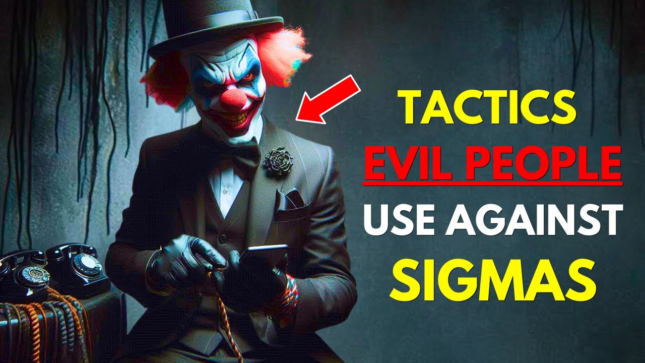 12 Things Evil People Do When They Know You Are a Sigma