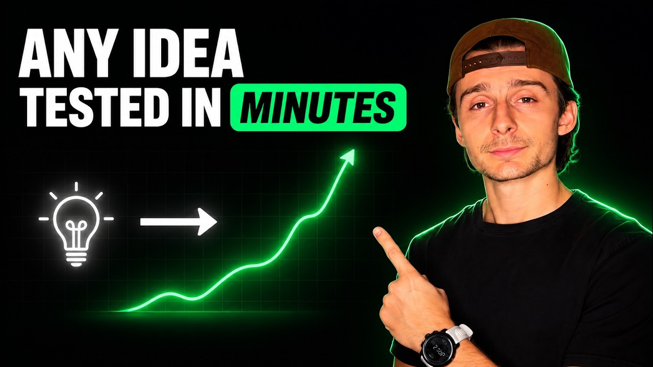 How To Test Any Trading Idea With AI & TradingView (Before You Risk $1)