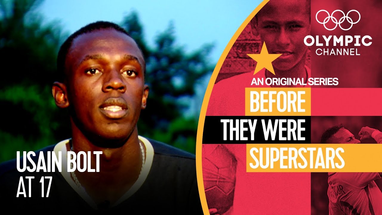 Усэйн болт в 17 лет | Before They Were Superstars