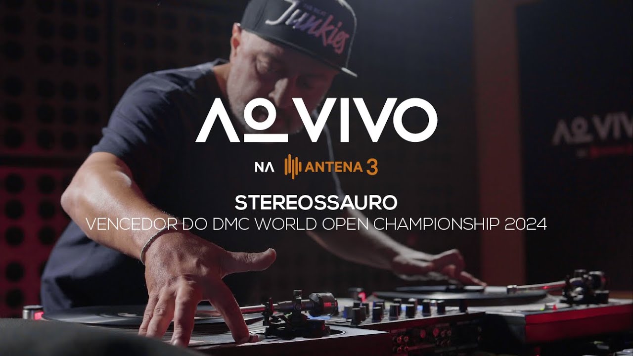 Stereossauro - Set Vencedor do DMC | Ao Vivo na Antena 3 | Antena 3