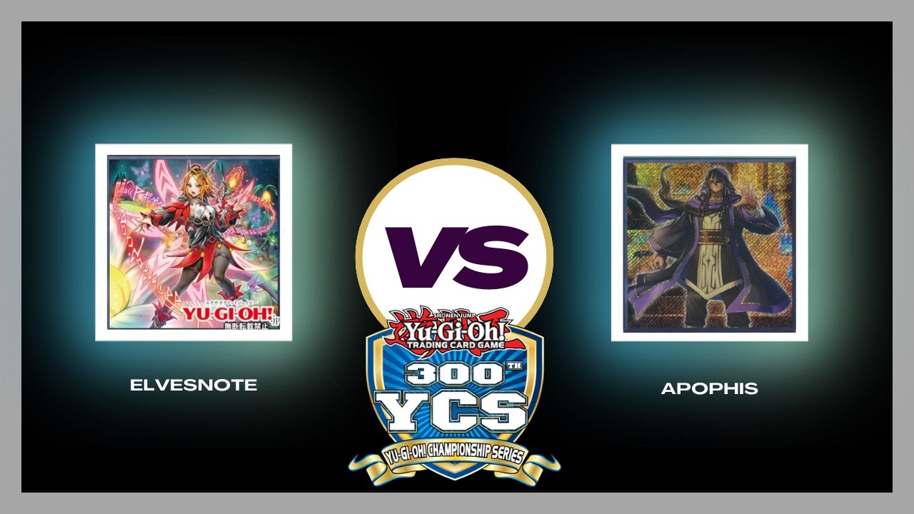YCS 300 - DORTMUND | Round 2 | Elvesnote vs Aphopis - Elvesnote mostrou a que veio!