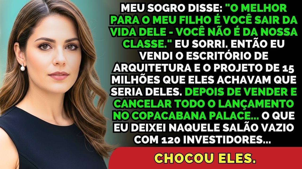 Ela Disse   Saia Da Sociedade   Eu Sorri    E O Que Eu Vendi Por 8 Milhões Deixou 100 Pessoas