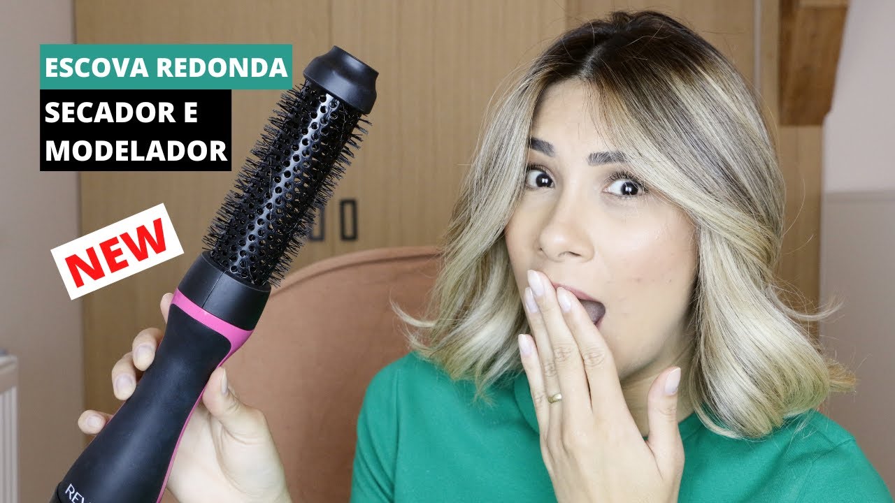 ESCOVA SECADORA REVLON ONE-STEP ROOT BOOSTER REDONDA VERSÃO EUROPA 🇪🇺 | Por @jessicatthings_