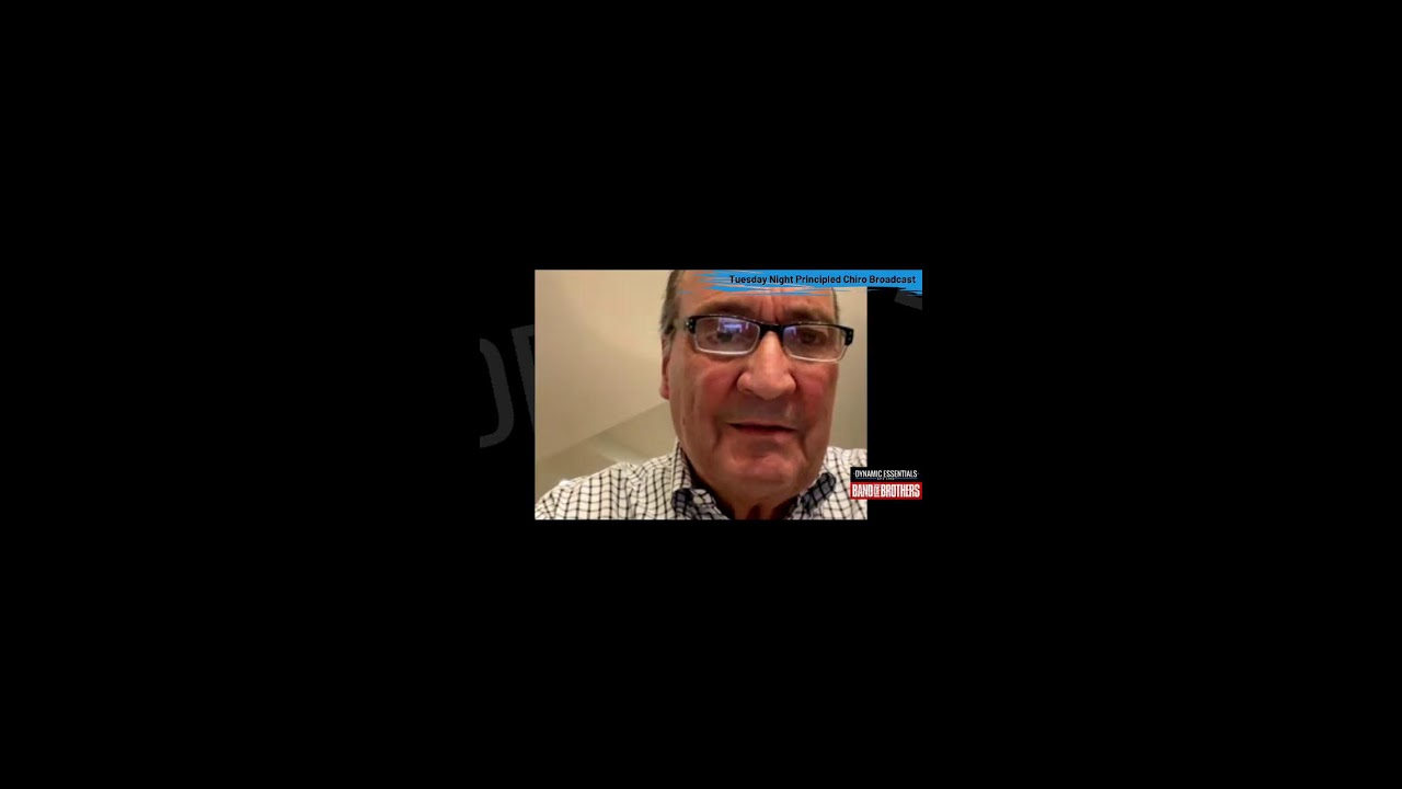 Dr. Joseph Geelan with DE Tuesday Night Band of Brothers Broadcast 📱