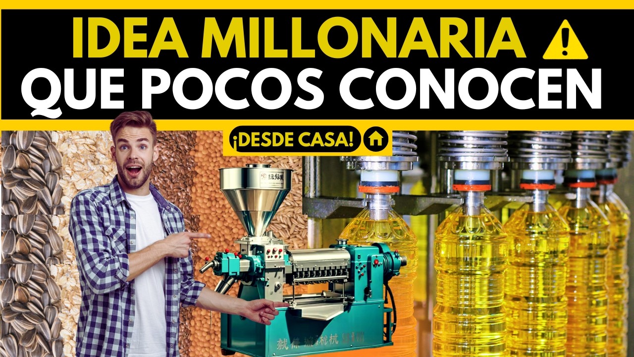 Inicia tu MINI FABRICA a Peque&ntilde;a Escala con M&Aacute;QUINAS de BAJA INVERSION