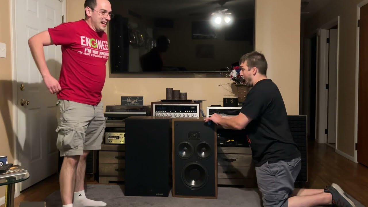 Polk Audio Studio Monitor 10A Speakers! Powered W/ Marantz 4300! JBL L100 Classics, Pioneer PD-M500