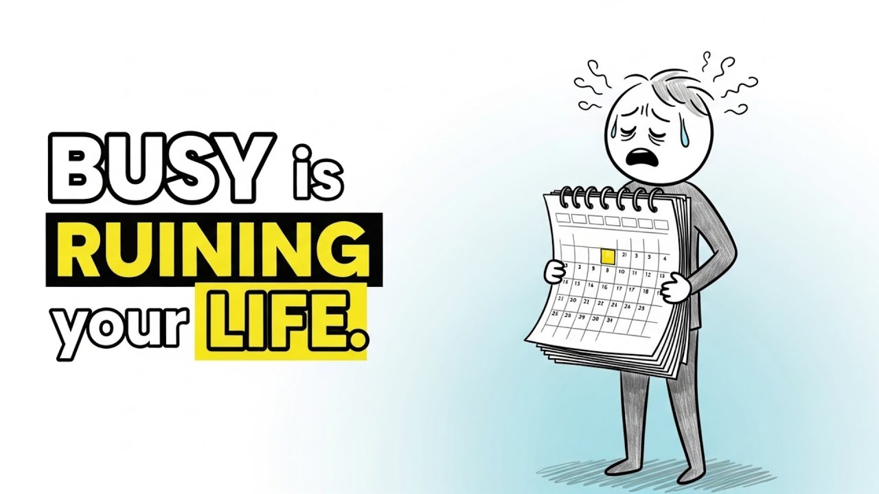 Being ‘Busy’ Is Ruining Your Life — Do THIS Instead