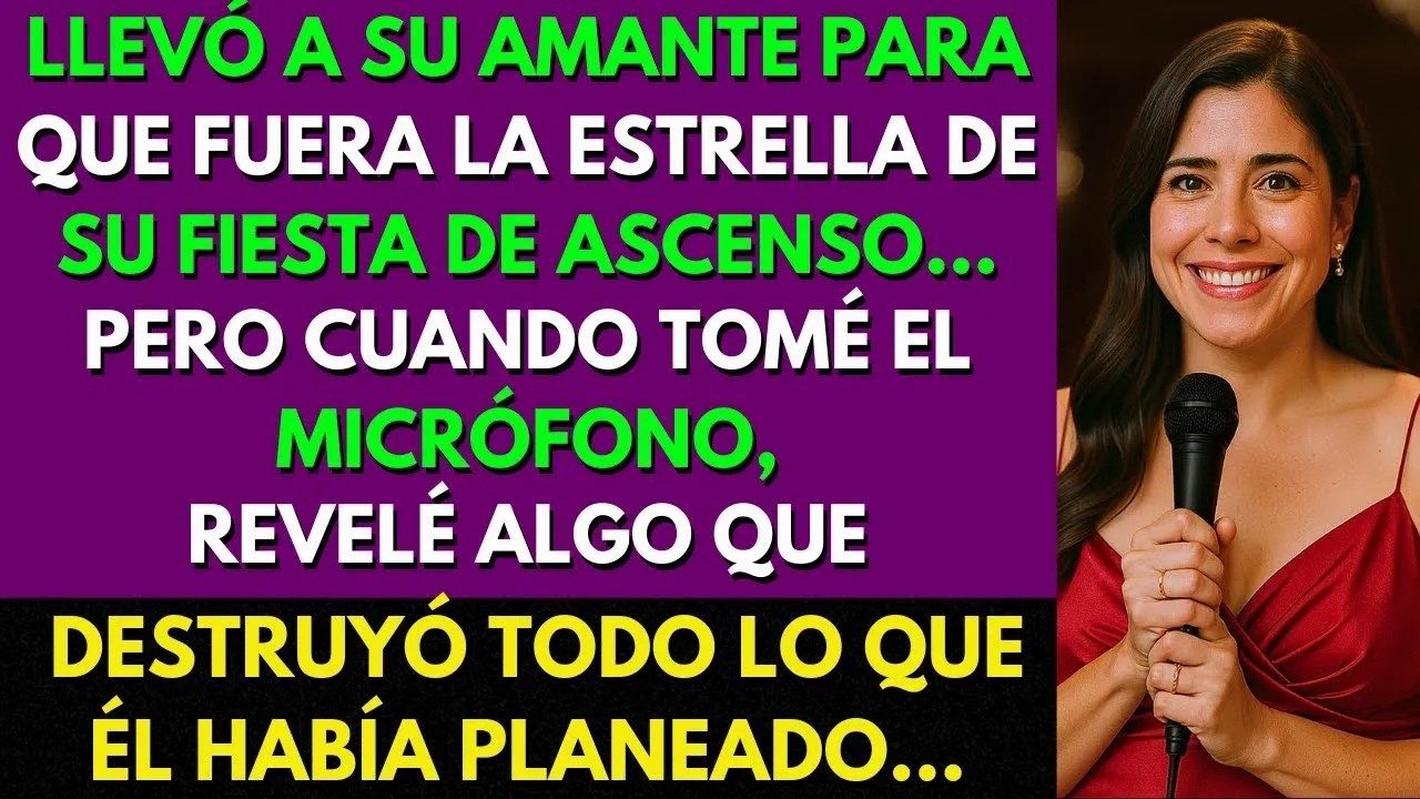 Mi Marido Llevó a Su Amante a Su Fiesta de Ascenso… Sin Saber Que Yo Ya Estaba Invitada