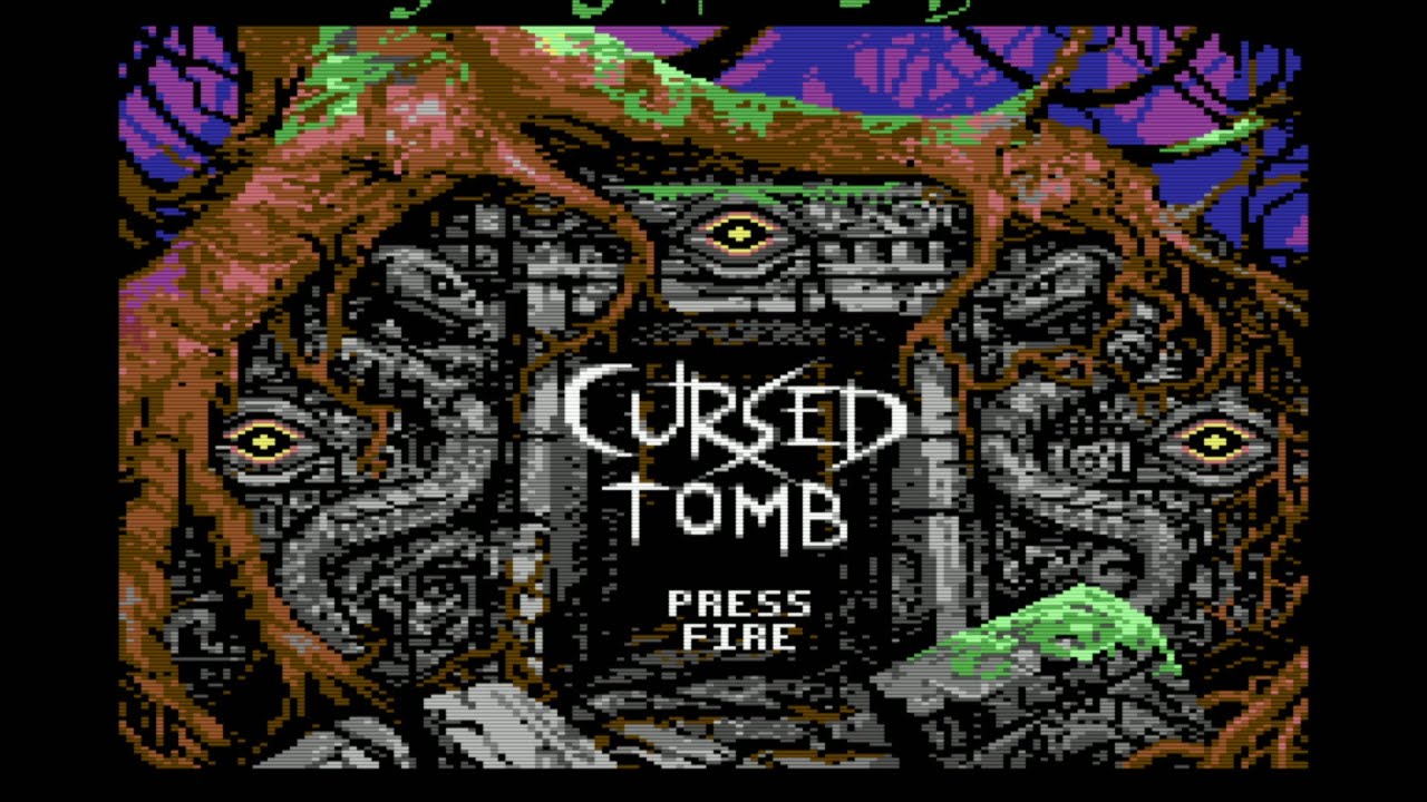 Cursed Tomb - C64 Longplay (all treasures collected)