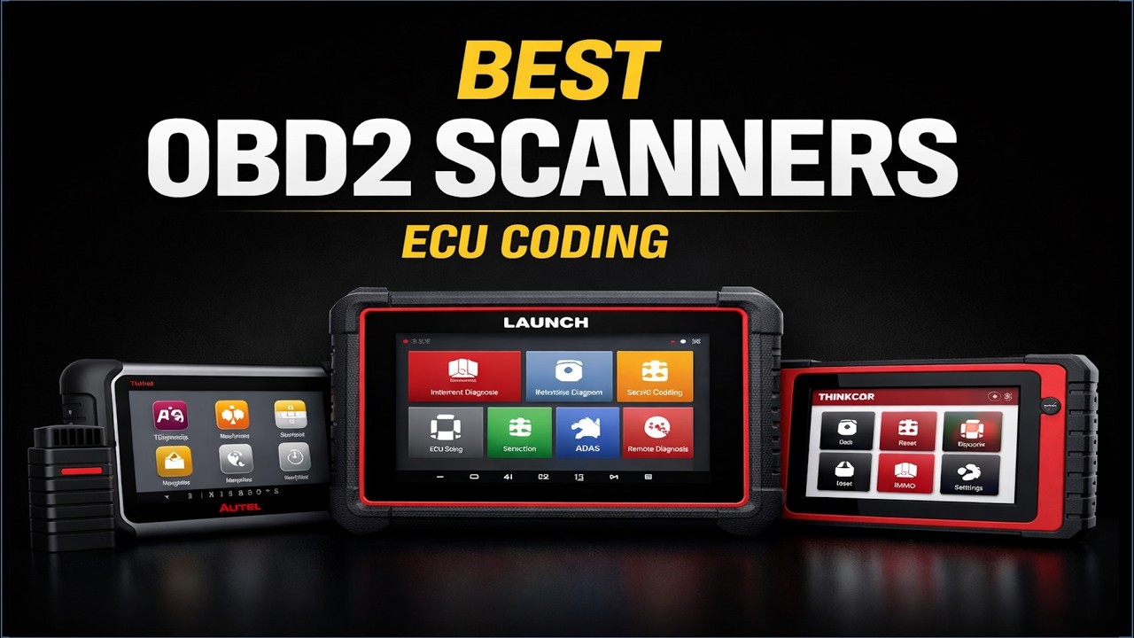 Best ECU Coding & Bi-Directional OBD2 Scanners in 2026