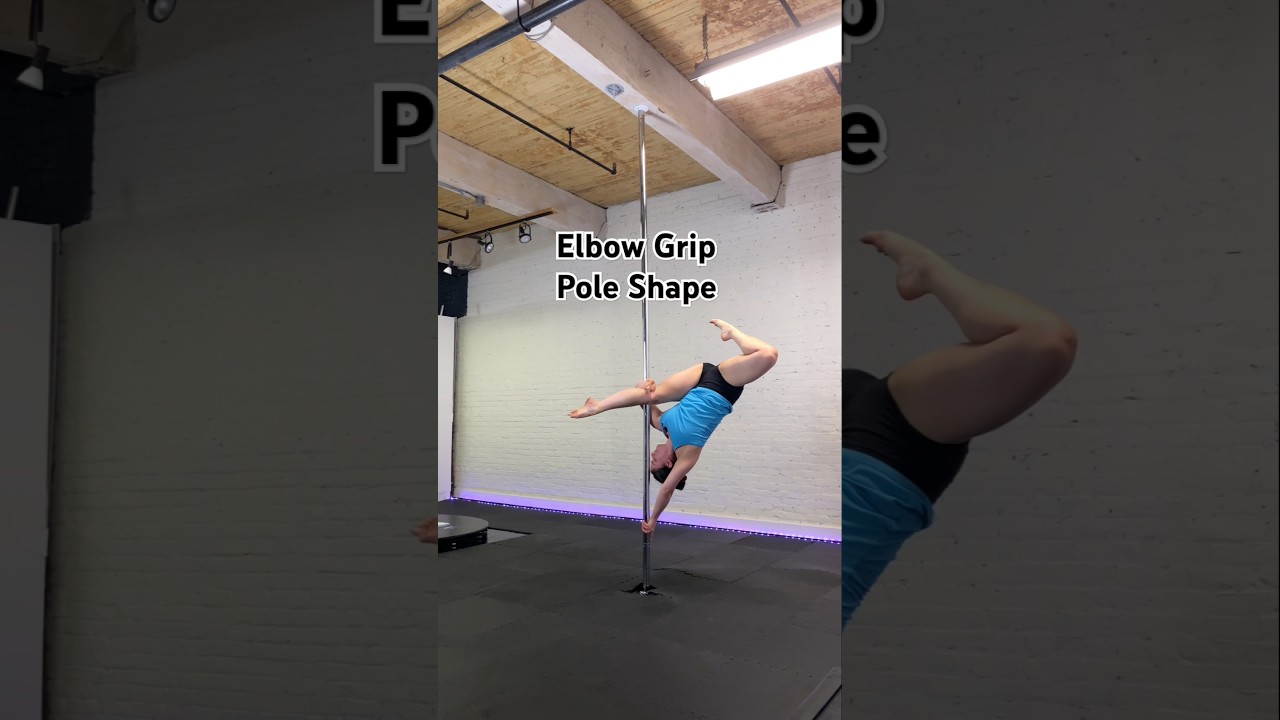 How to do an Elbow Grip Ayesha Pole Dance Trick // Pole Shape 