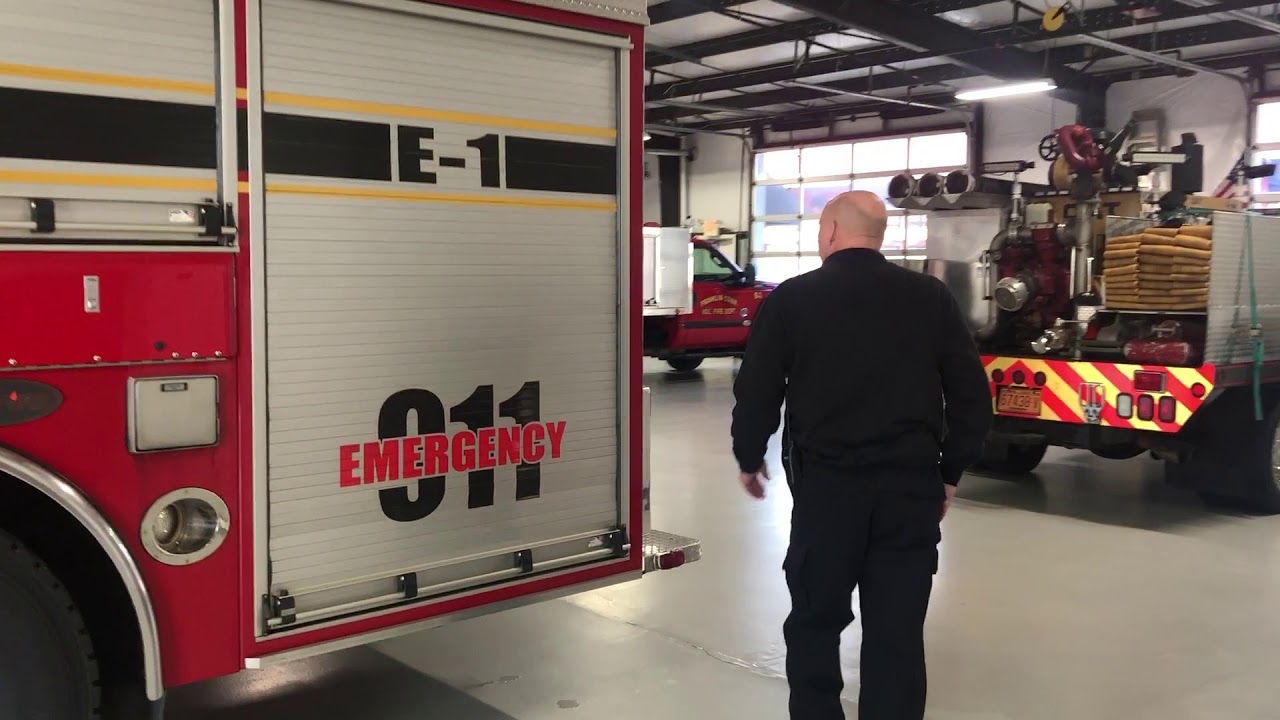 Franklin Fire Station Tour 2021