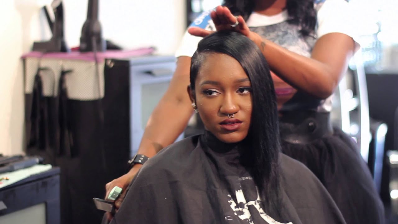 HOW TO DO A ONE SIDED BOB CUT ( AKA  ROBERT JR)