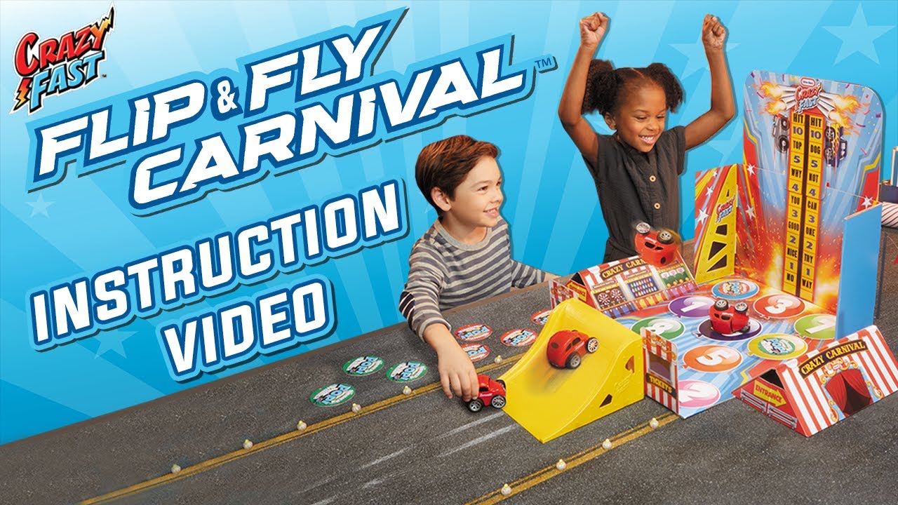 Flip & Fly Carnival&trade; | Crazy Fast&trade; | Instruction Video
