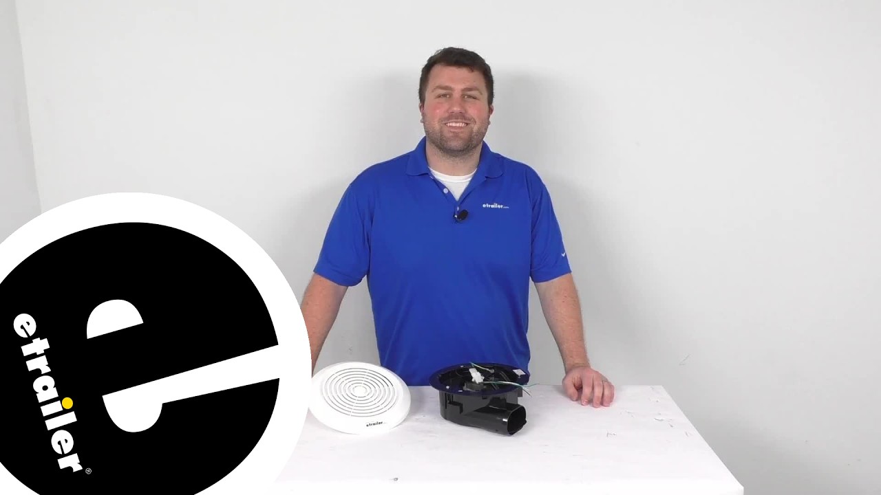 etrailer | Review of the Ventline RV Trailer Bath Fan Non-Lighted