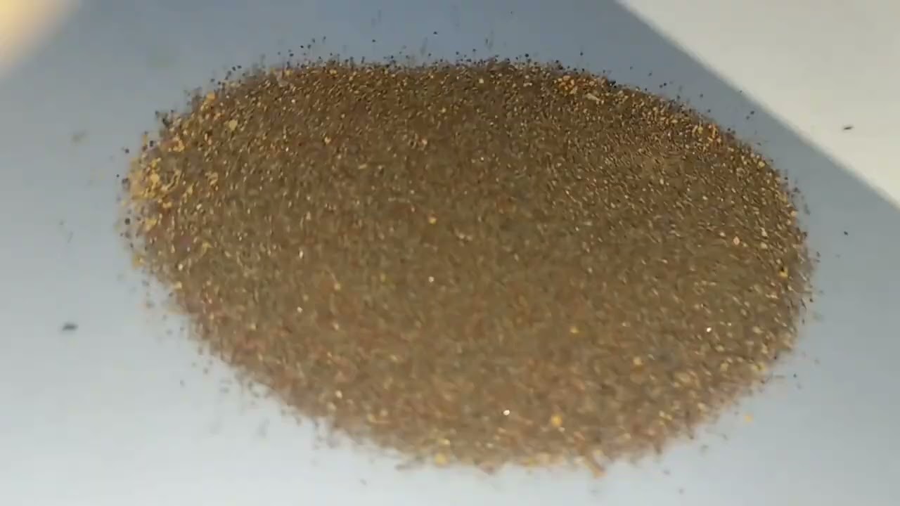 Gold from the rock