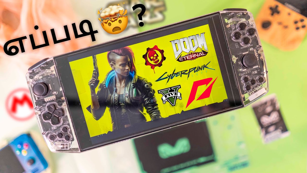 இதுல Full PC Games விளையாடலாம் - Aya Neo!💧💧💧