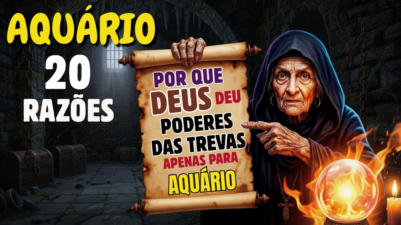 20 razões pelas quais Deus escolheu Aquário para carregar poderes sombrios: Somos nós os escolhidos?