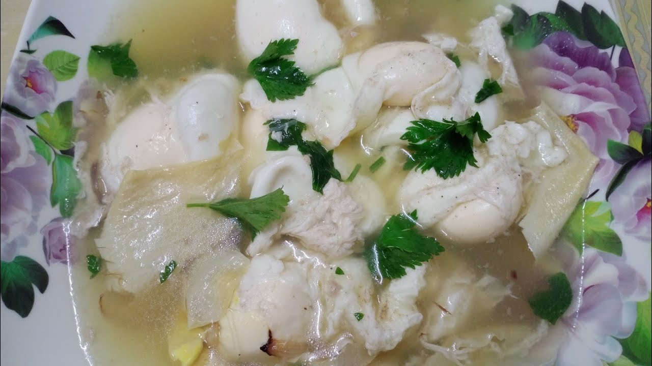Sup telur ceplok - makan begitu je pun sedap 👍👍👍
