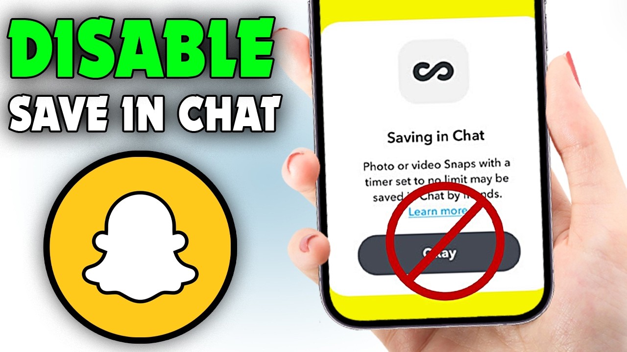 Как отключить функцию сохранения в чате в Snapchat (2026)