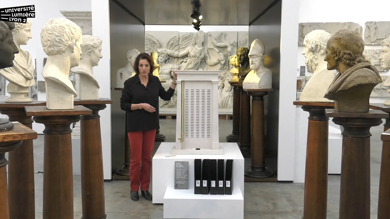 Le Klèrôtèrion, machine emblématique de la démocratie