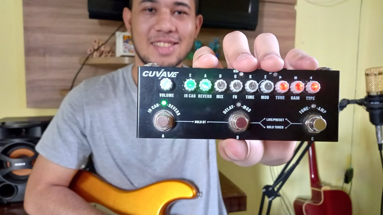 O melhor timbre de distorção!! - Pedal Cuvave Cube Baby