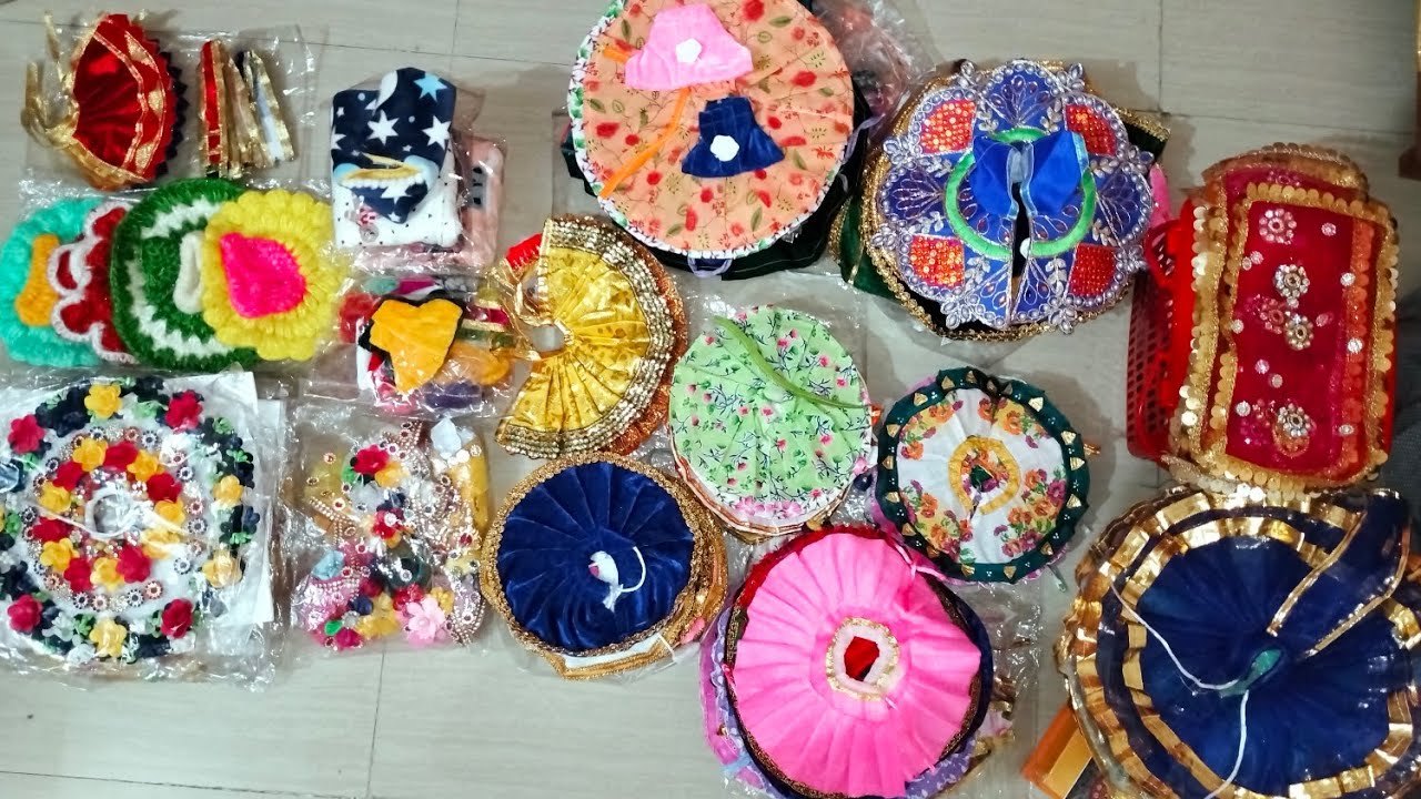 Laddu gopal dress collections 🙏@JaliGeru 