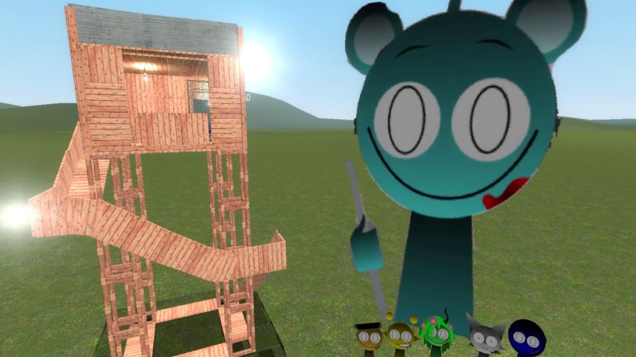 Nightmare Sprunki Vs Tower in Gmod