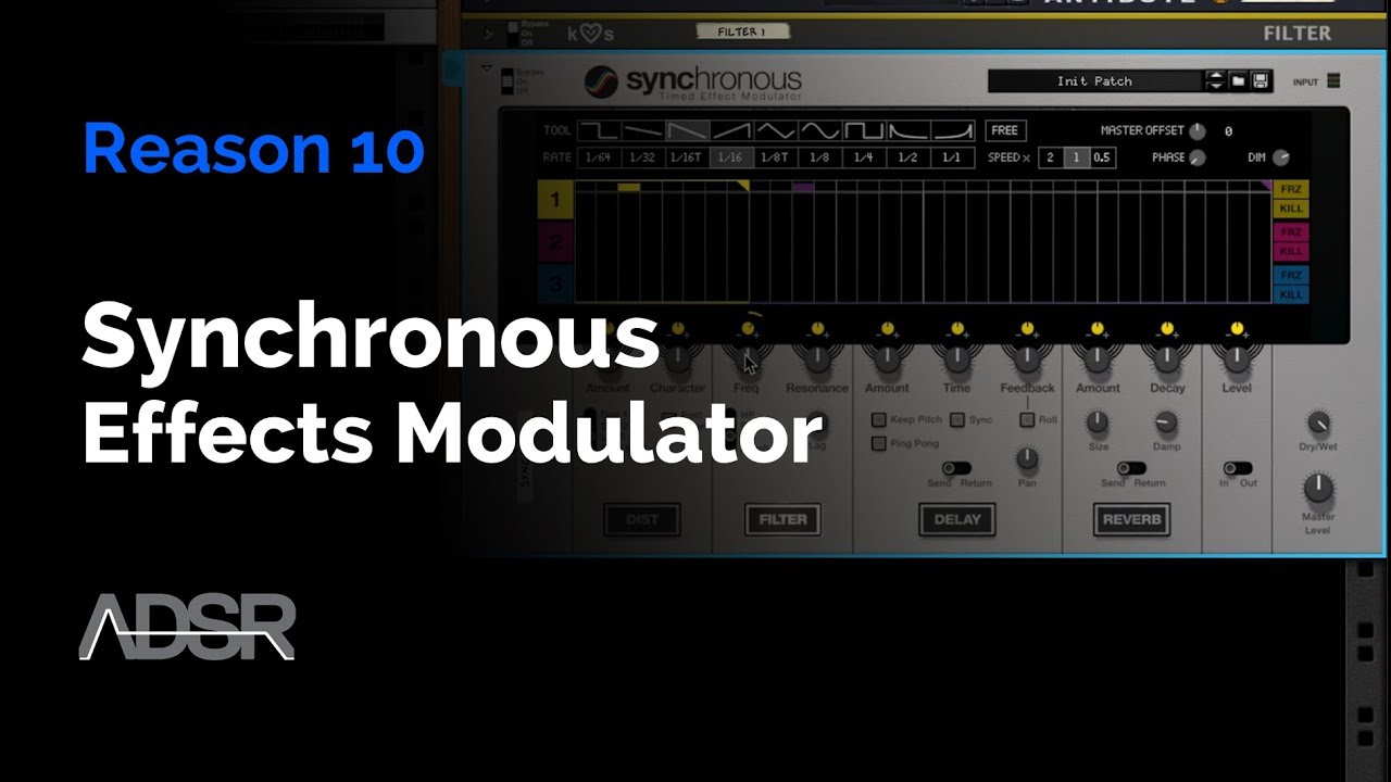 Reason 10 - Synchronous Effects Modulator