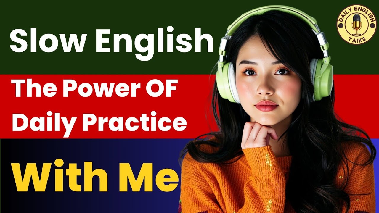 80 Minutes a Day to Fluent English | Slow Listening, Speaking & Shadowing Practice for Beginners