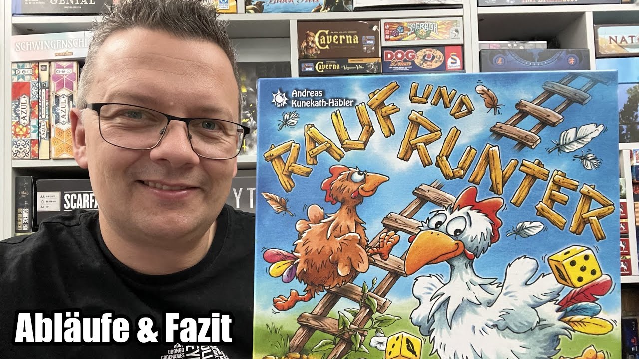 Rauf und Runter (Zoch) - Kinderspiel bzw. Familienspiel ab 8 Jahren