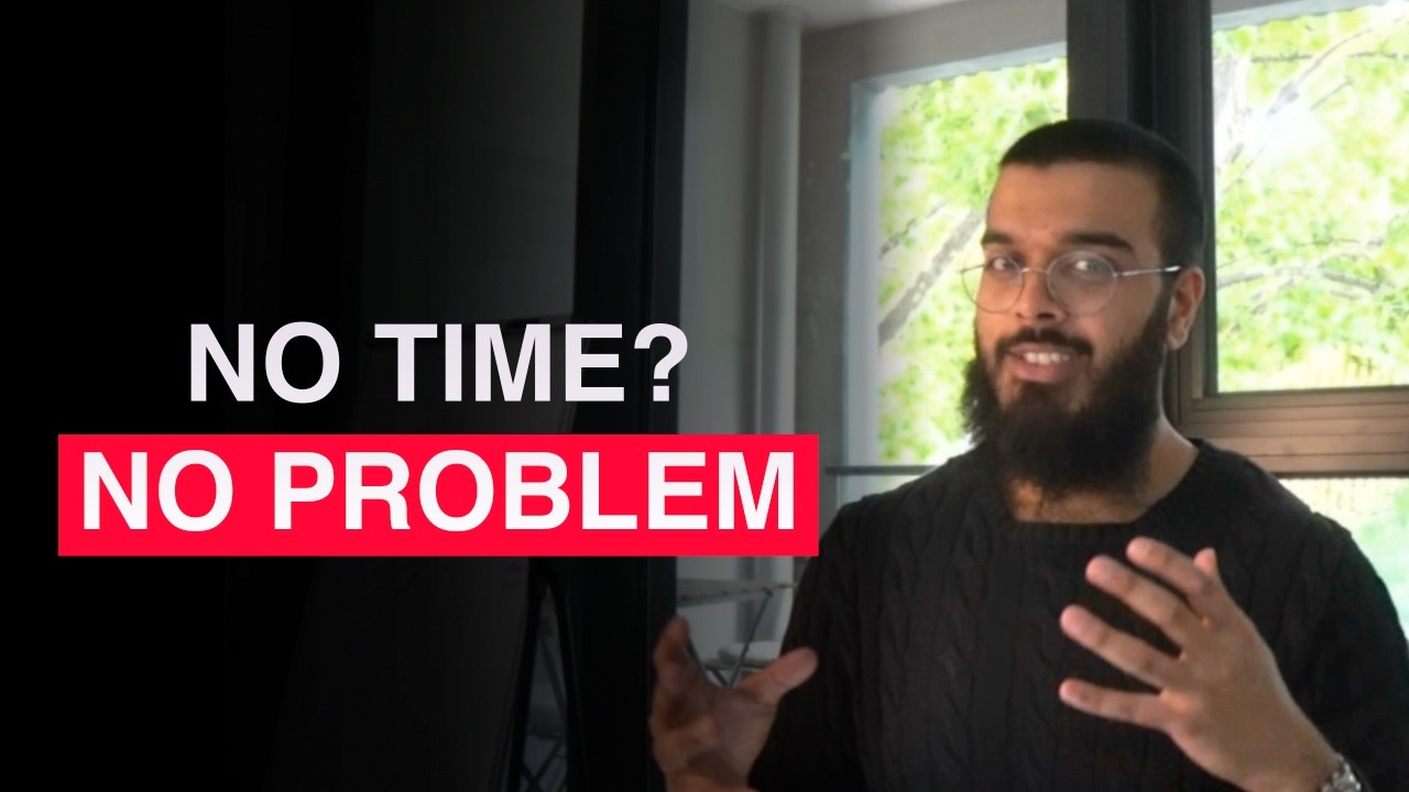 How to Learn When You Don't Have Time to Learn (full demo)