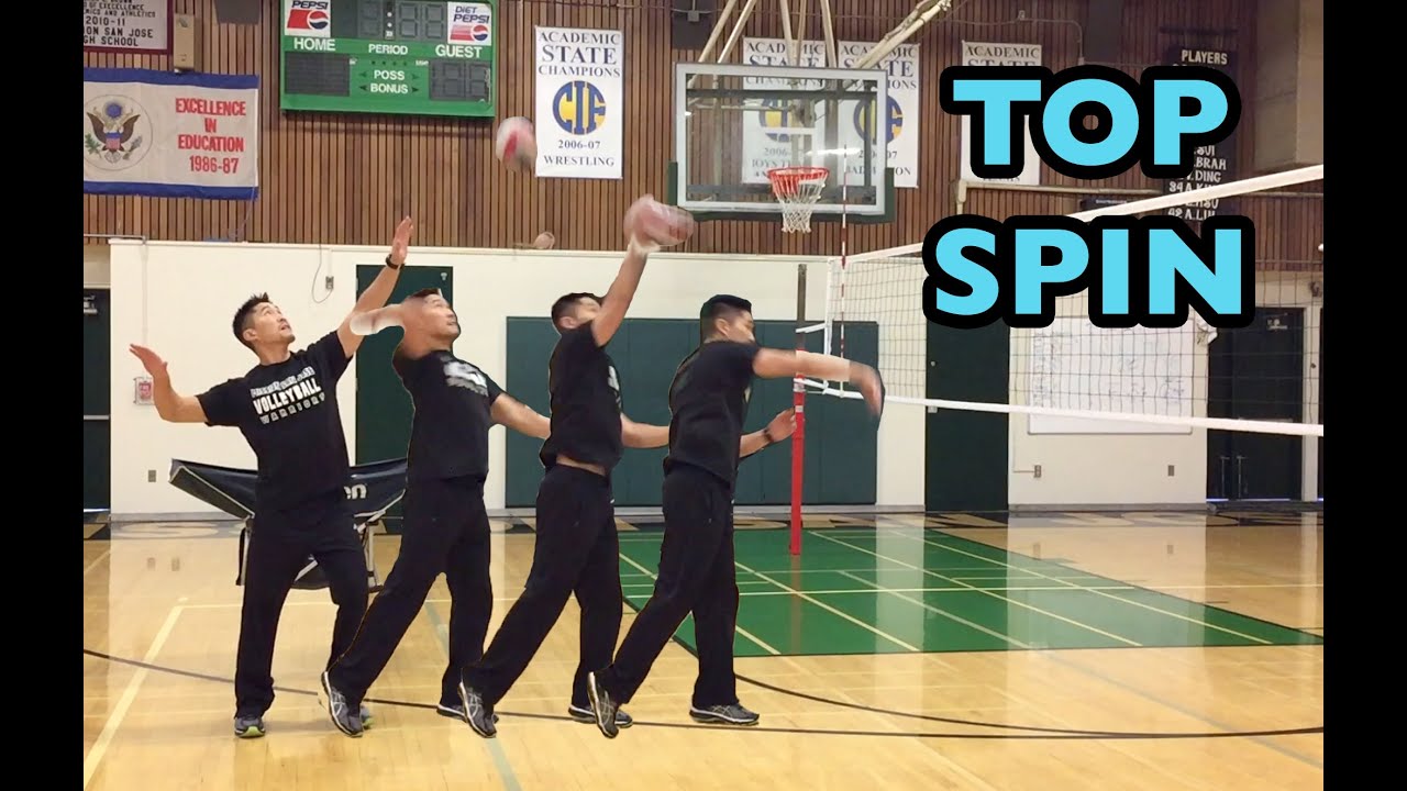 Arm Swing Mechanics : Top Spin + Solid Contact (part 2/2) - How to SPIKE a Volleyball Tutorial