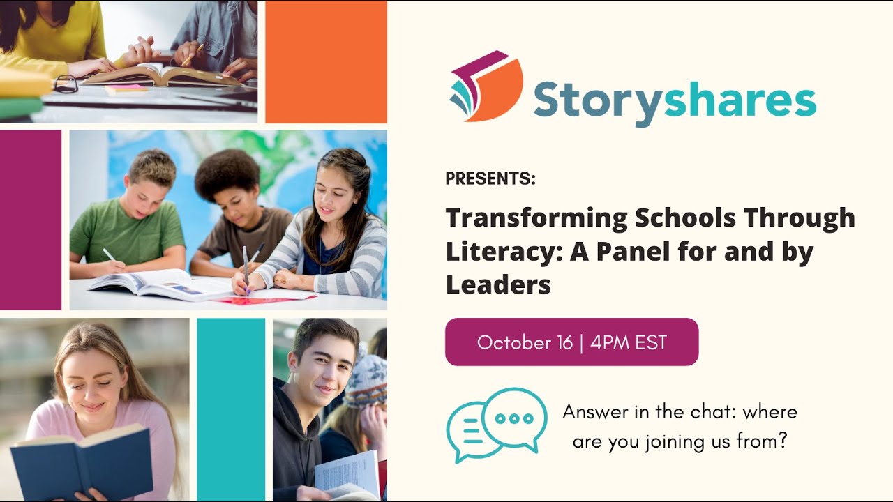 Webinar: Transforming Schools through Literacy: For Leaders, by Leaders