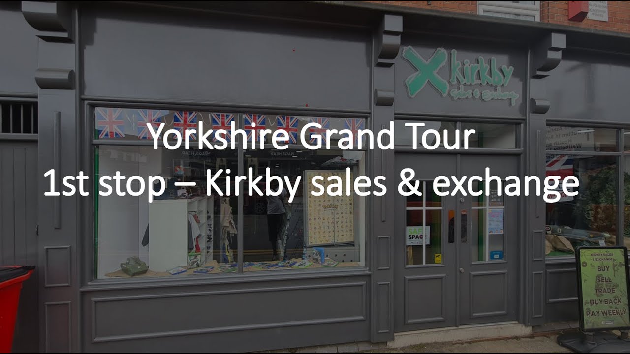 Kirkby sales & exchange - retro shop tour