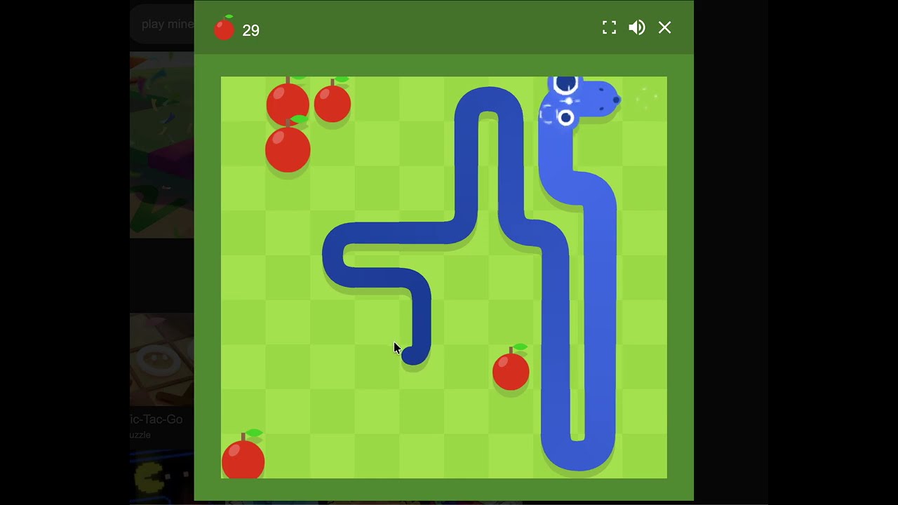 beating google snake #games #shorts