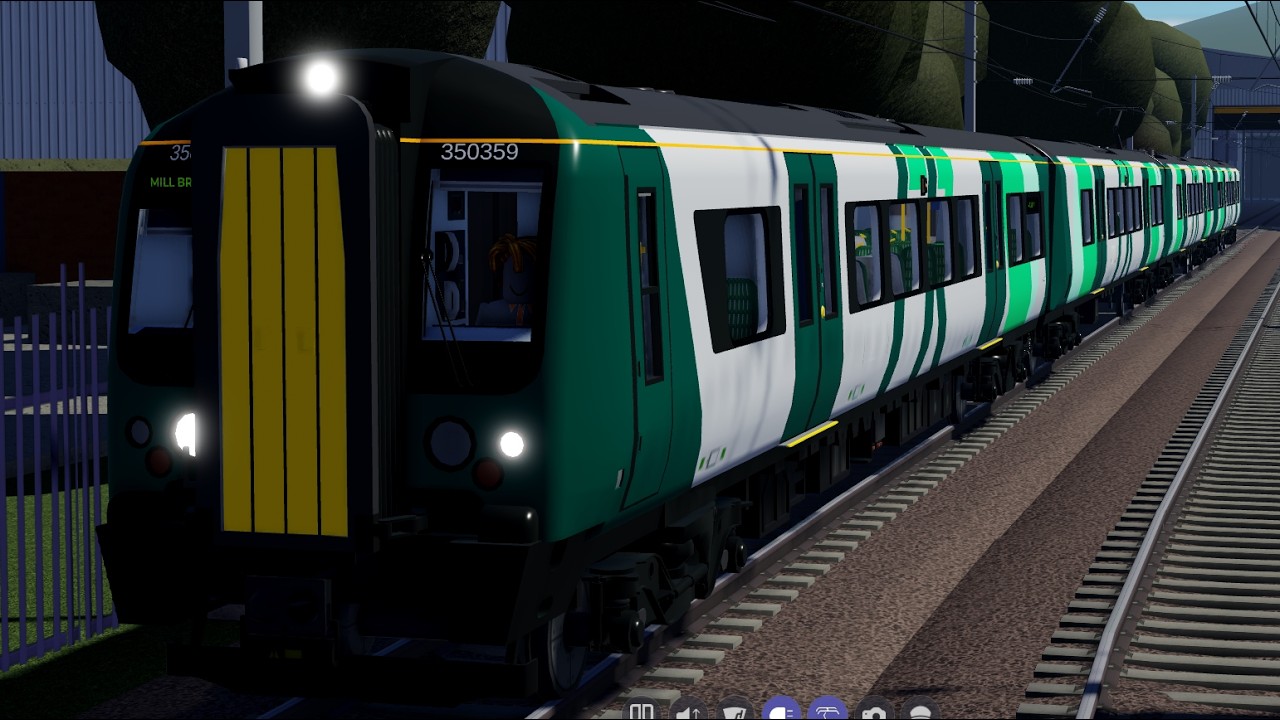 Vlog 30: Roblox- British Railway- V1.4 Update- Class 350 Intercity- Norrington to Mill Bridge