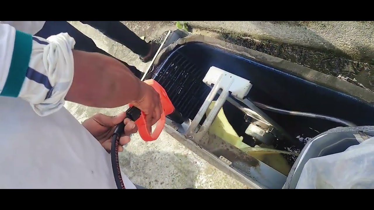 AC ka outdoor ka servicing Jet servicing kaise karen